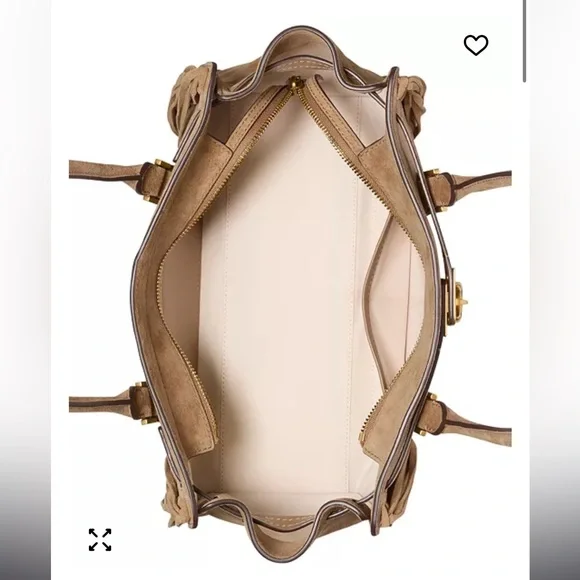 MICHAEL Michael Kors Hamilton Moderne Medium Leather East West Shoulder Tote - Picture 7 of 10